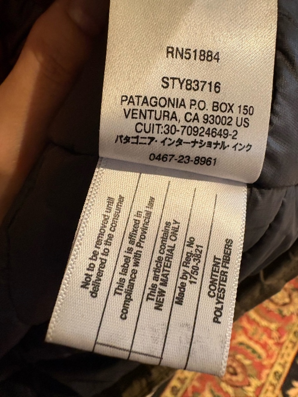 Patagonia men's Insulated Torrentshell Jacket #83716 - Picture 6 of 9